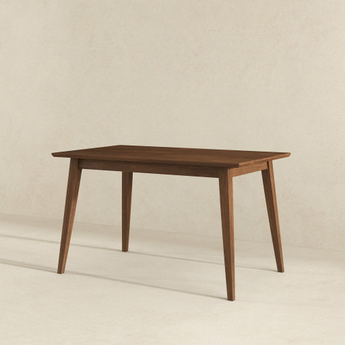 Levi - Modern Rectangular Dining Kitchen Table - Brown