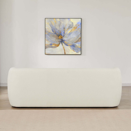 Anna - French Boucle Sofa - White