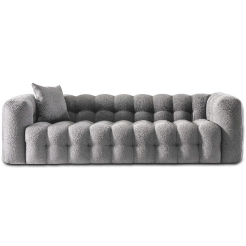 Eden - Modern Tufted Chesterfield Sofa - Gray