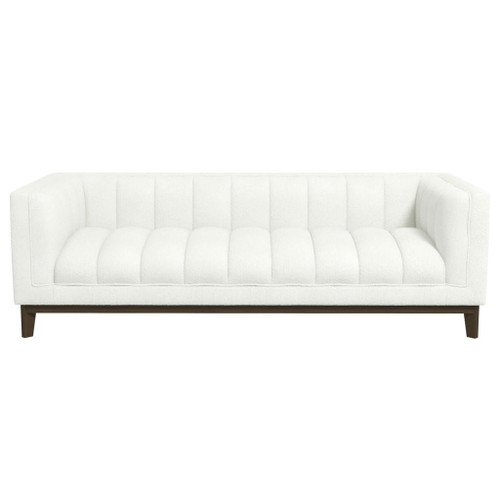 Melissa - Mid-Century Modern Sofa - Brown / White