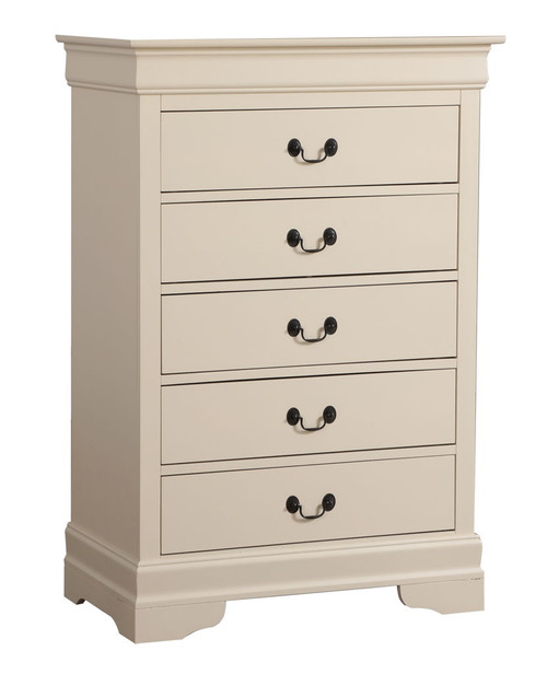 Traditional Style Storage Chest - Beige