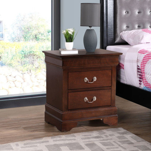 Louis Phillipe - Nightstand - Cappuccino