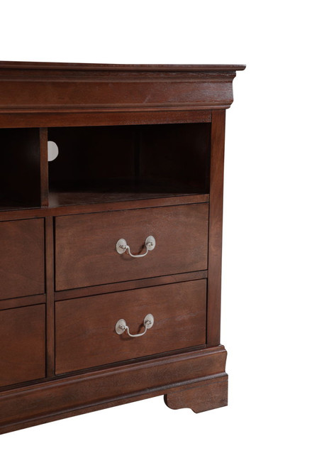 TV Media Chest Traditional Style - Cappuccino
