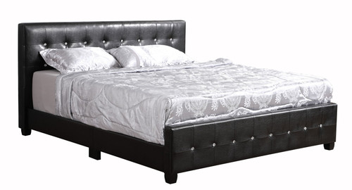 Full Bed For Modern Spaces Transitional - Black