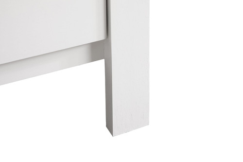 Transitional Nightstand - White