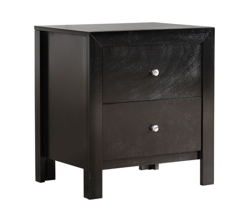 Elegantly Designed Nightstand - Black