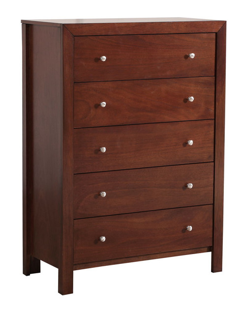 Modern Elegant Transitional Storage Chest - Cherry