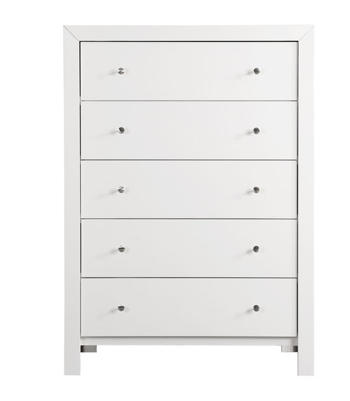 Modern Elegant Transitional Storage Chest - White