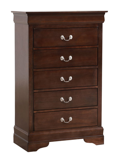 Louis Phillipe - Traditional Style Chest - Cappuccino