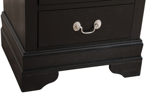Louis Phillipe - Nightstand - Black