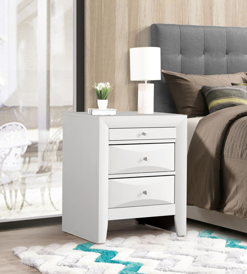 Marilla - Nightstand - White
