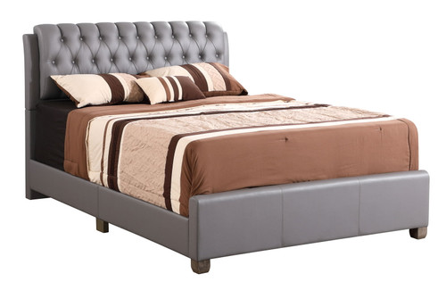 Marilla - Queen Bed - Gray