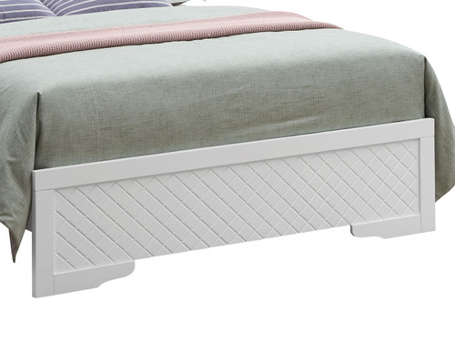King Elegant Bed - Silver Champagne