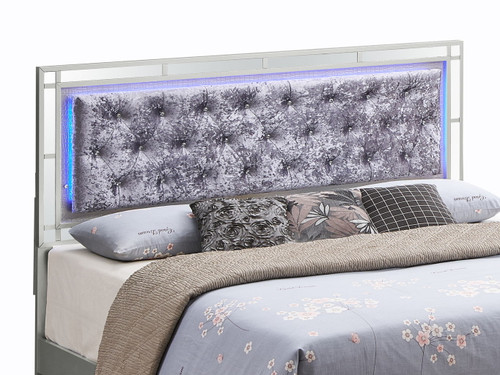Madison - King Bed - Silver Champagne
