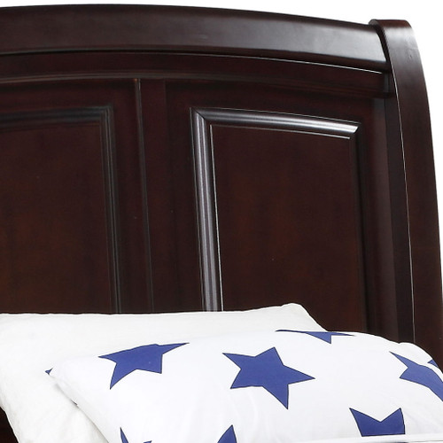 Twin Bed Stylish Contemporary - Cappuccino