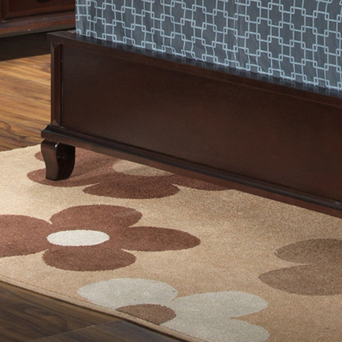 Queen Bed Transitional - Cappuccino