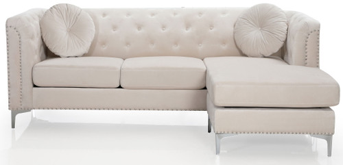 Pompano - Sofa Chaise - Ivory