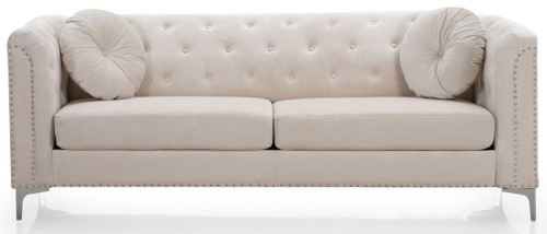 Elegant Contemporary Sofa - Ivory