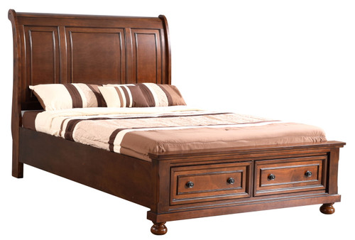 Meade - Twin Bed - Cherry