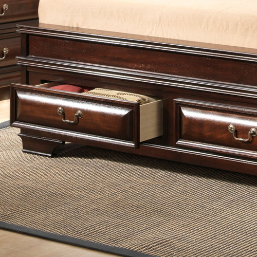 Lavita - Full Storage Bed - Cappuccino