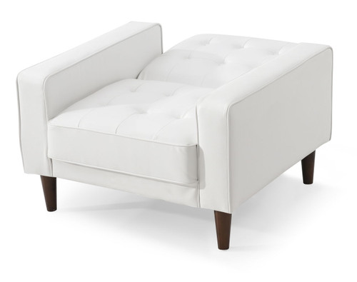Andrews - Chair Bed - White
