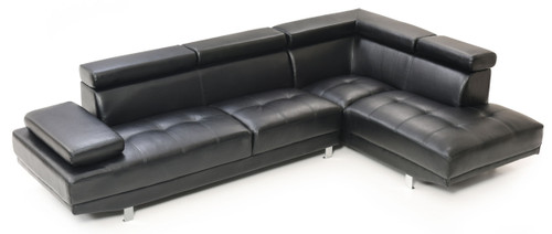 Riveredge - Sectional - Black