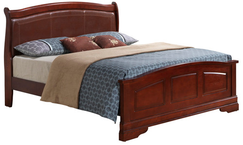 Queen Bed - Cherry