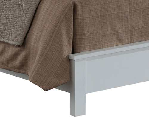 Full Bed Transitional Style - Crisp White