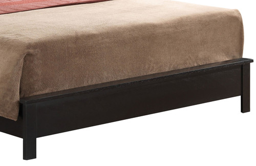 King Bed With Transitional Style Elegant - Black