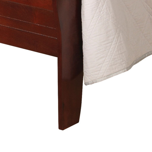 Full Bed For Comfort Charming Traditional - Cherry