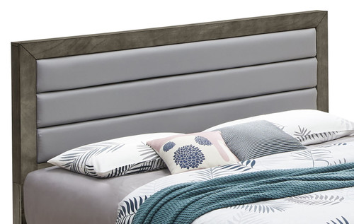 King Bed - Gray