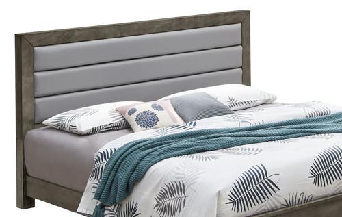 King Bed - Gray