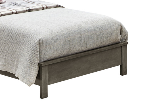 Twin Bed For Modern Spaces - Gray