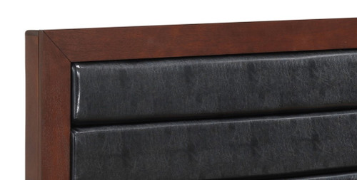 King Elegant Storage Bed - Cherry