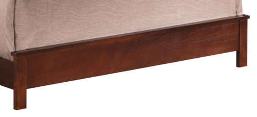 Queen Bed Transitional Elegant - Cherry