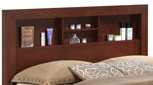 Full Storage Bed Transitional - Cherry