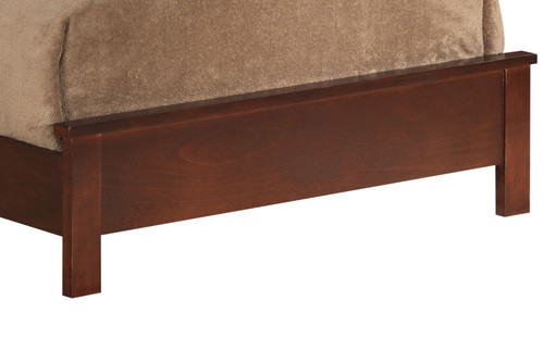 Charming Twin Bed With - Cherry