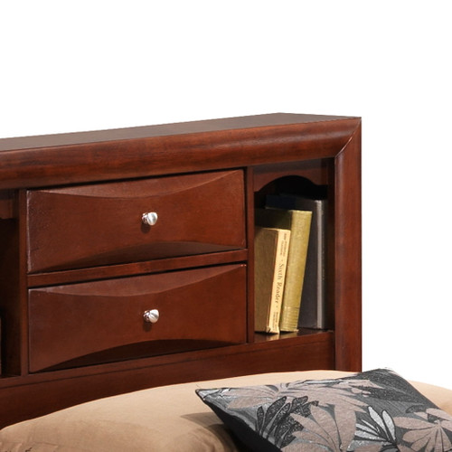Marilla - Full Storage Bed - Cherry