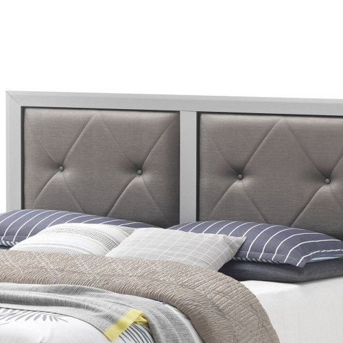 Primo - Full Bed - Silver Champagne