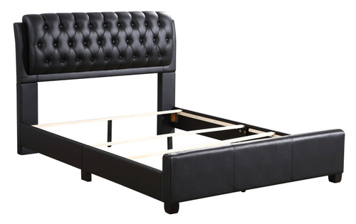 Marilla - King Bed - Black