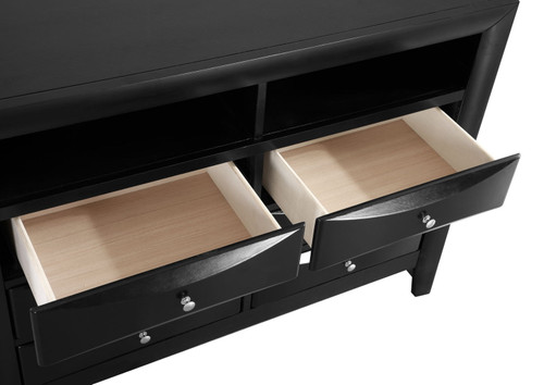 Marilla - Media Chest - Black
