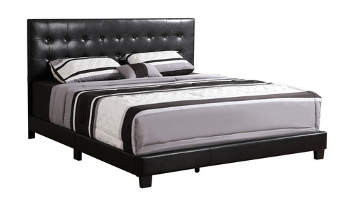 Caldwell - Queen Bed Stylish Contemporary - Black