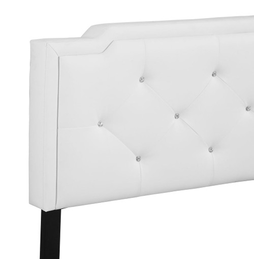 Deb - Queen Bed - White