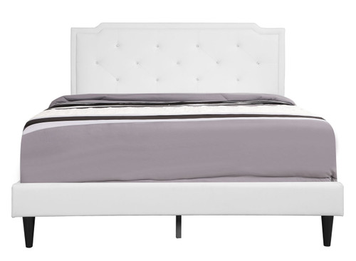 Deb - Queen Bed - White