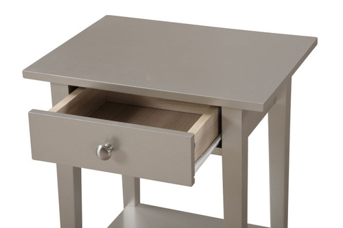 Dalton - Nightstand - Silver Champagne