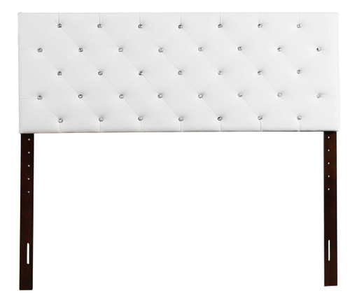 Queen Charming Casual Bed For Any Bedroom - White