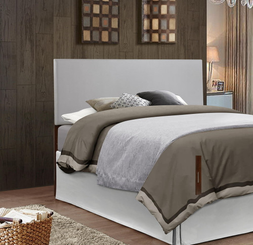 Nova - Queen Bed Headboard - Light Gray