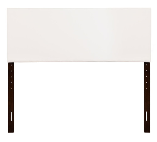 Full Headboard Elegant Casual - White
