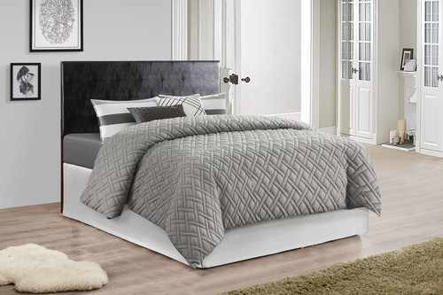 Contemporary Casual Bed Frame - Black