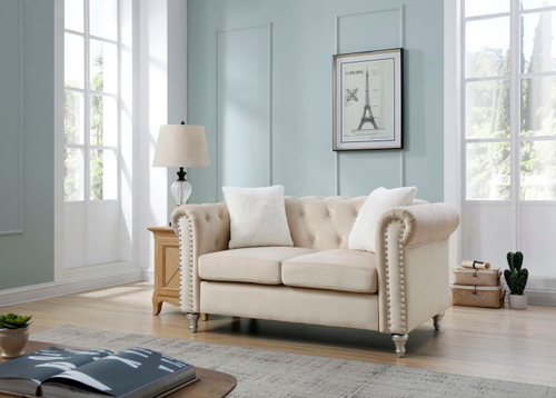 Chic Loveseat - Beige